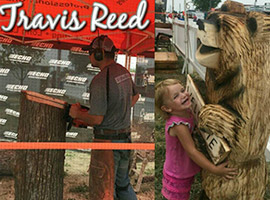 Travis Reed Professional Chainsaw Carver